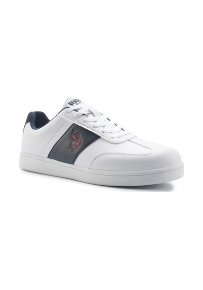 U.s. Polo Assn. Matt Cilt Erkek Sneaker Spor Ayakkabı 867800000708 05 Beyaz Beyaz