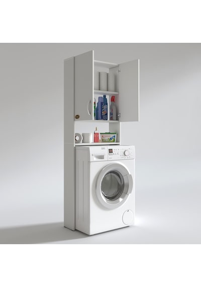 Kenzlife Çamaşır Makinesi Dolabı Veronika Byz 180*066*20 Banyo Çi Beyaz Kenzlife Çamaşır Makinesi Dolabı Veronika Byz 180*066*20 Banyo Çi Beyaz