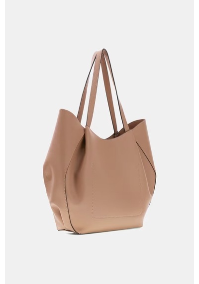 Guess Amorette Portföy Çantalı Kadın Omuz Çantası Hwbg7898240 Bej