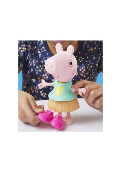 Peppa Pig G1017 Peppa'nın Gardırobu Oyun Açık Mavi