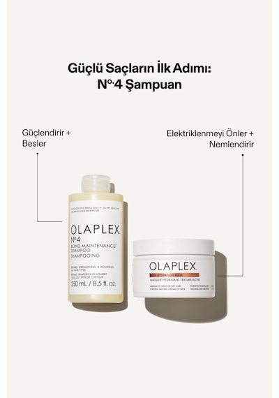 Rich Hydration Mask - Orta, Kalın Telli Ve Kuru Saçlar İçin Yoğun Nemlendirici Maske