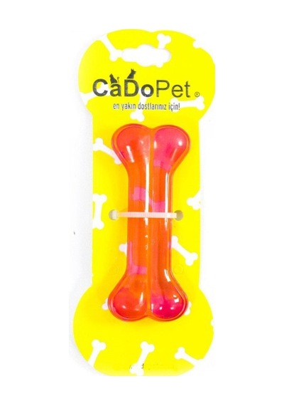 Cado Pet 4 x 14 CM Dental Dişlik Köpek Oyuncağı Çok Renkli