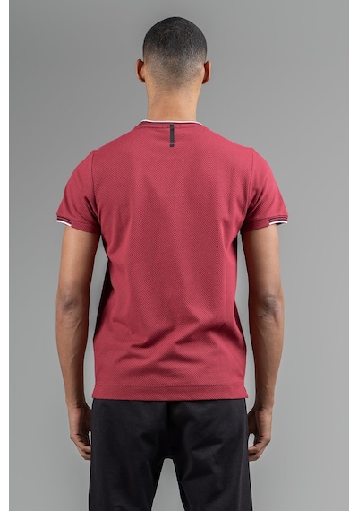 Maraton Regular Erkek Bisiklet Yaka Bordo- T-shirt Bordo-