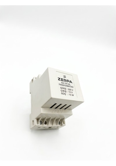 Zerpa 15v 15w Zil Trafosu Raylı