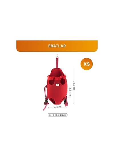 Gobypet Kedi Ve Küçük Irk Köpek Taşıma Çantası / 1,5-3 Kg Evcil Hayvanlar İçin Askılı Taşıyıcı Çanta /