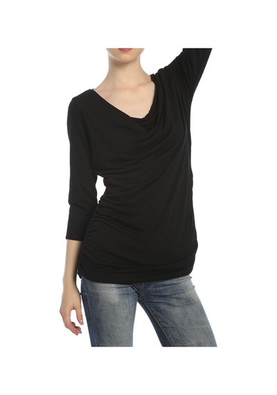 Bulalgiy Kadın Siyah Travel Tshirt - Bga138651