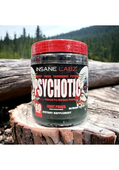 Insane Psychotic Extreme Preworkout 60 Servis 376 G