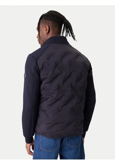 Guess M6rl10wj232 Stretch Quilted Erkek Mont Lacivert