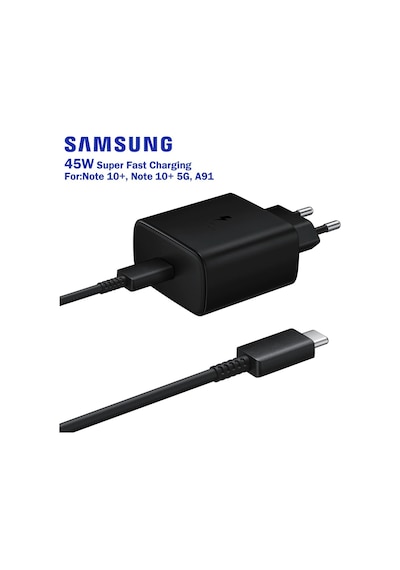 Samsung 45w Şarj Adaptörü Ve 5a Type-c Kablo Ep-ta845