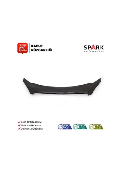 Nissan Qashqai 2007-2010 Yıl Aralığı Uyumlu Kaput Rüzgarlığı 3mm