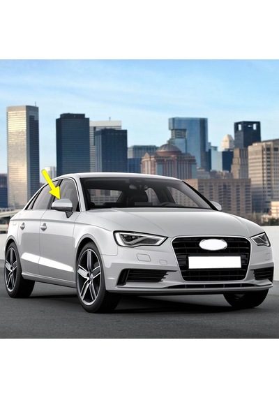 Audi A3 Sedan 2013-2016 Sağ Dış Dikiz Ayna Kapağı 8v0857528d