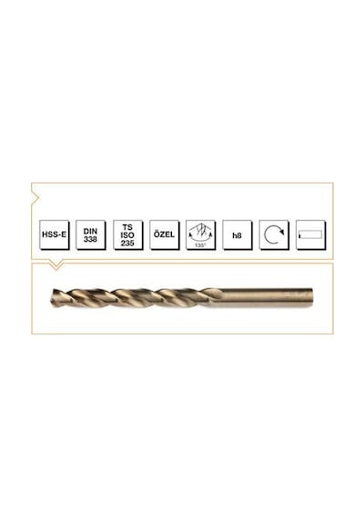 Makina Takım Hsse Dın 338 Rn Altın Seri Mtk 1.2 Mm-mte B00005000120