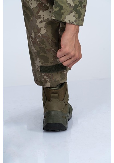 Combat Tactical Pantolon Komando Softshell Kamuflaj - 508-673-piyade Çok Renkli