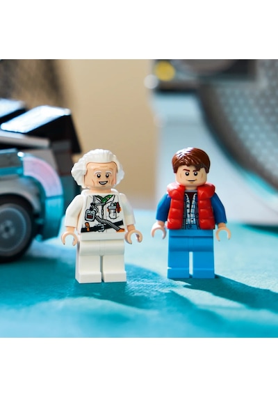 LEGO® Speed Champions Geleceğe Dönüş’ten Zaman Makinesi 77256 -9 Yaş ve Üzeri Çocuklar için Yaratıcı Oyuncak Yapım Seti (357Parça)