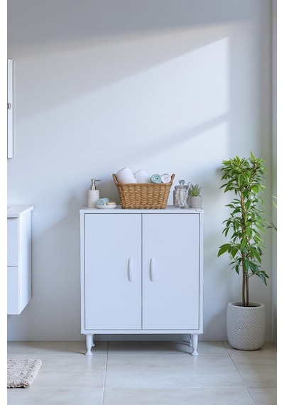 Eliusta Sabir 55 Cm 2 Raflı Beyaz Banyo Mutfak Dolabı 3 Bölmeli Çok Amaçlı Dolap 55x75x32,5 Cm Düzenleyici Beyaz Eliusta Sabir 55 Cm 2 Raflı Beyaz Banyo Mutfak Dolabı 3 Bölmeli Çok Amaçlı Dolap 55x75x32,5 Cm Düzenleyici Beyaz