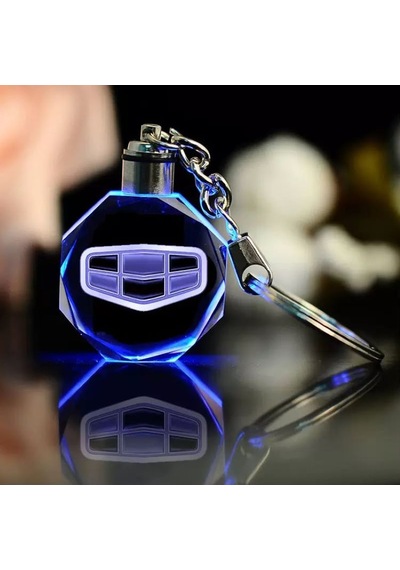 Escalade Işıklı Anahtarlık 7 Renk Şık Oto Car Keychain Led