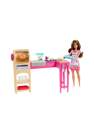 Barbie Ve Teresa'nın Dostluk Tarifi Mutfakta Oyun Seti Jct06