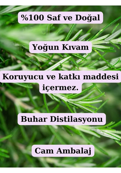 Biberiye Yağı 10ml + 10 Ml - %100 Saf Seyreltilmemiş Biberiye Uçucu Yağı 20 ML