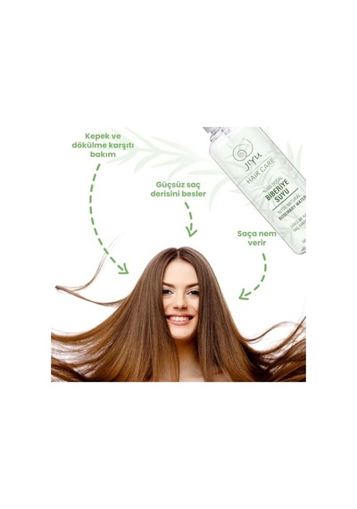Tr Biberiye Suyu%100 Doğal Saf Saç Toniği 100 Ml Saç Dökülmesine Ve Uzamasına Destek Bitkisel Serum P