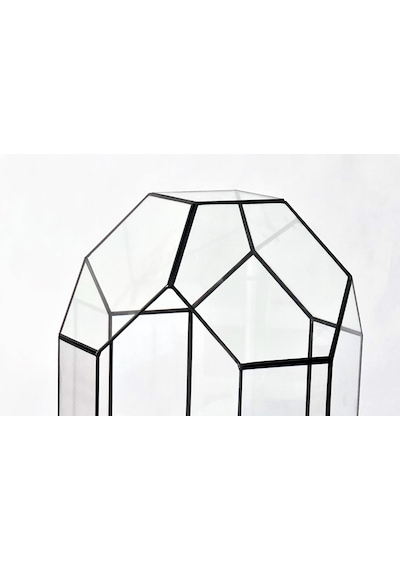 Dekoratif Cam Fanus - Geometrik Cam Fanus - Teraryum Cam Fanus (479517998)