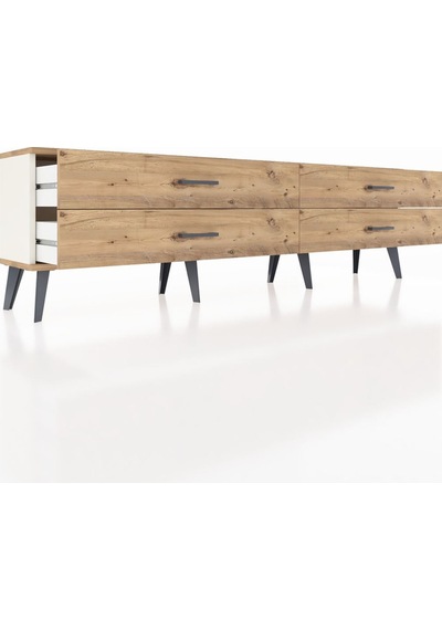 Arges Tv Ünitesi 4 Çekmeceli 176x30x51 Aytaşı-çam/çam Atlas Çam/atlas Çam Arges Tv Ünitesi 4 Çekmeceli 176x30x51 Aytaşı-çam/çam Atlas Çam/atlas Çam