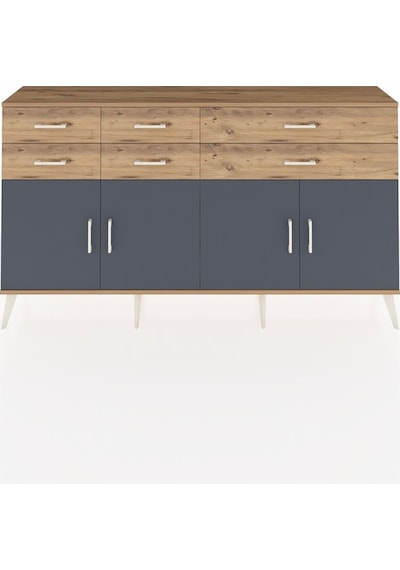 Arges Konsol 3 Raflı 6 Çekmeceli 4 Kapaklı 176x30x99 Çam-antrasit/çam Antrasıt/atlas Çam - Atlas Çam Arges Konsol 3 Raflı 6 Çekmeceli 4 Kapaklı 176x30x99 Çam-antrasit/çam Antrasıt/atlas Çam - Atlas Çam