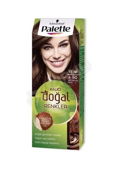 2 Adet Palette Doğal Renkler 4.60 Altın Kahve 50 Ml