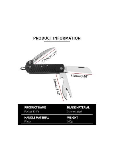 Gemici Çakısı 16cm Çok Renkli