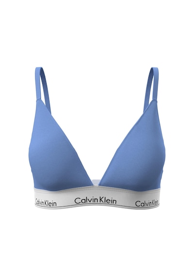 Calvin Klein Lightly Lined Askılı Üçgen Bralette Mavi Sütyen-14673