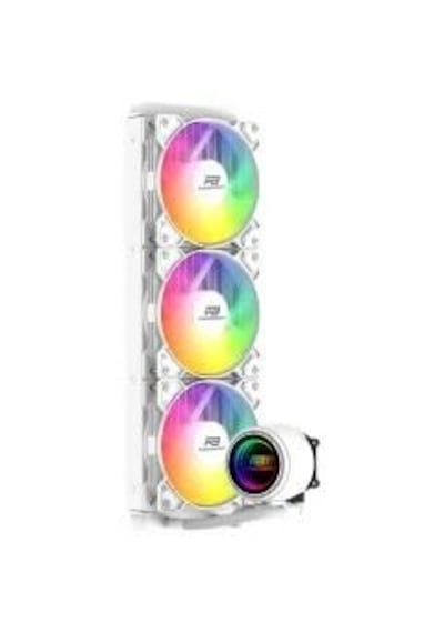 Powerboost Cırcle 360w R.bow Fan Lga1700/am5 Uyumlu 360mm Cpu Sıvı Soğutma Beyaz 360 MM