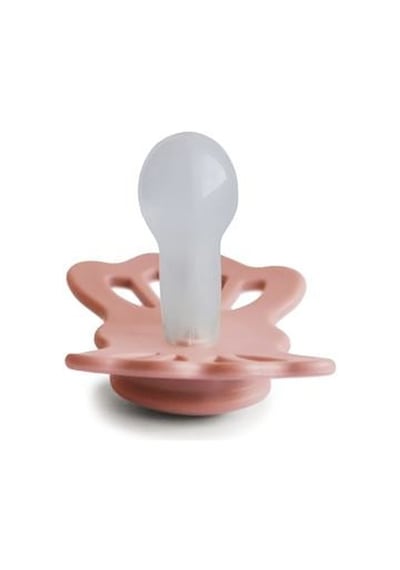 Frıgg Lucky Silikon Emzik - Pretty İn Peach 6-18 Ay Gold - Pembe