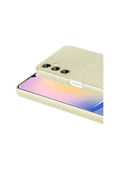 Zore Galaxy Uyumlu A25 Kılıf Premier Silikon Kapak - Mürdüm Mürdüm