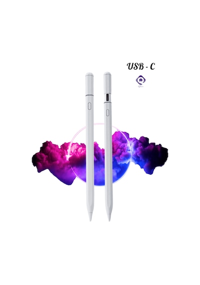 İpad 11 İnç Air 6.nesil 2024 Uyumlu Usb-c Avuçiçi Red Eğim Özellikli Bluetooth Bağlantılı Stylus Pen