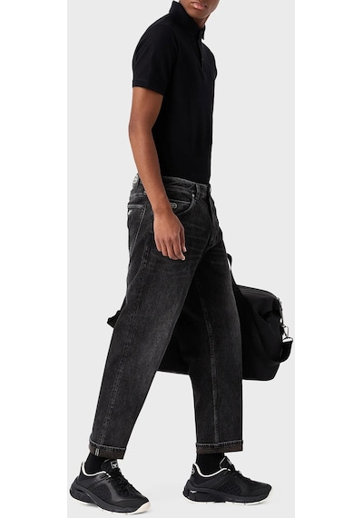 Emporio Armani Erkek Kot Pantolon 6r1j69 1dqvz 0006 Siyah