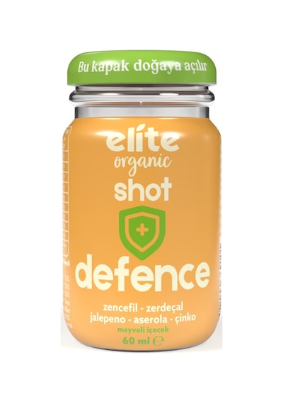 Elite Shot Defence Zerdeçal Ve Zencefilli Baharatlı Meyveli İçecek 60 Ml