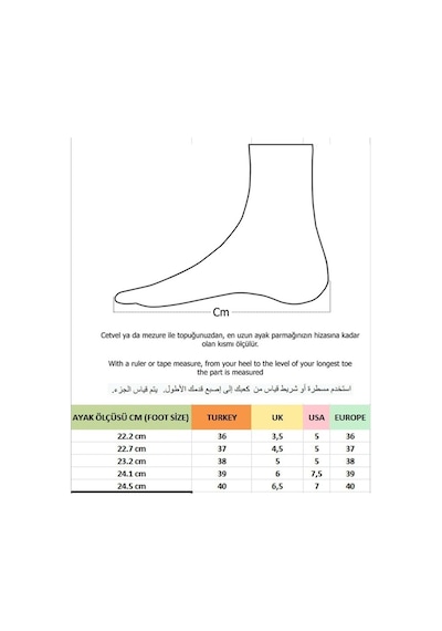 Muggo 530025443 Hope Kadın Günlük Sneaker
