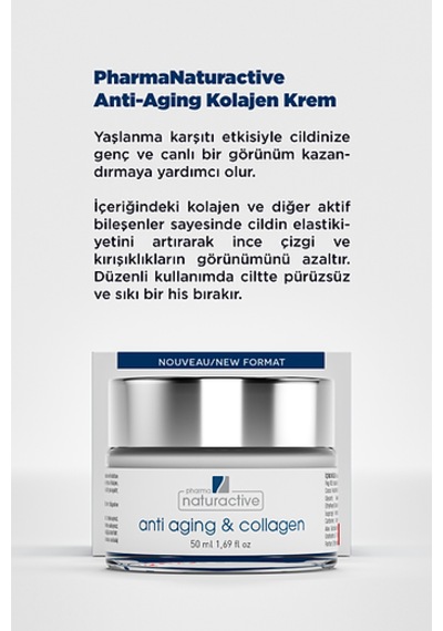 Pharma Naturactive Anti-aging Kolejen Krem, 50 Ml