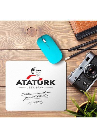Atatürk 1881 1938 Baskılı Mousepad Mouse Pad