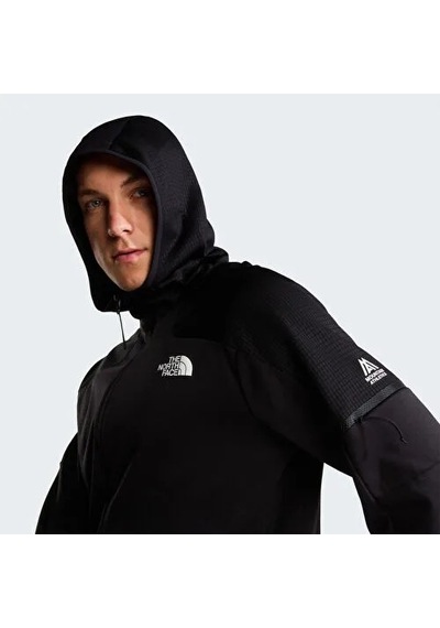 The North Face Mountain Athletics Kapüşonlu 2.0 Erkek Polar Ceket Nf0a8j7xjk31 Siyah