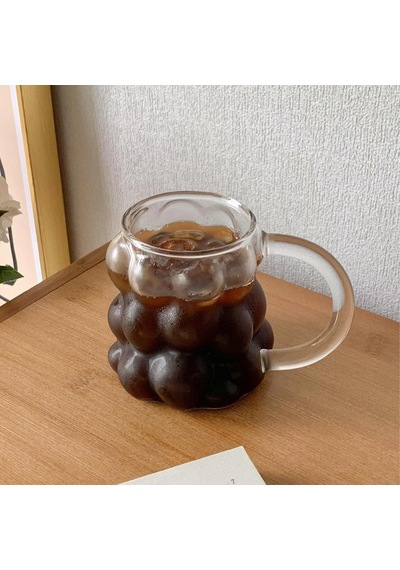 2 Adet Kulplu Boncuk Şekilli Cam Bardak 350ml Borosilikat Üzüm & Kabarcıklı Tasarım Isıya Ve Darbeye Dayanıklı Soğuk Kahve, Çay, Meyve Suyu Bardağı Kulplu 3d Cam Bardak Seti çok renkli 2 Adet Kulplu Boncuk Şekilli Cam Bardak 350ml Borosilikat Üzüm & Kabarcıklı Tasarım Isıya Ve Darbeye Dayanıklı Soğuk Kahve, Çay, Meyve Suyu Bardağı Kulplu 3d Cam Bardak Seti çok renkli