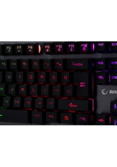 Everest Rampage KB-R78 USB Metal Kasa US Layout Gaming Klavye