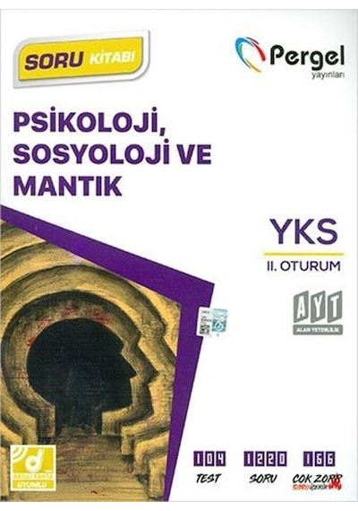 Psikoloji Sosyoloji ve Mantık Soru Kitabı-YKS 2.Oturum -  Pergel
