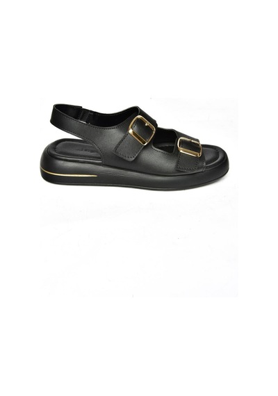Fox Shoes S518108309 Siyah Kadın Sandalet Siyah