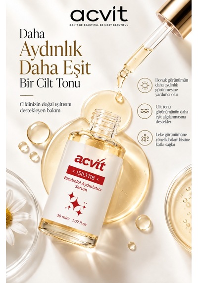 Işıltı 18 Bisabolol Aydınlatıcı Serum 30 ML