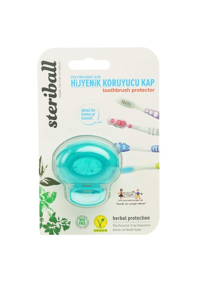 Diş Fırçası Koruma Kabı - Turkuaz Diğer