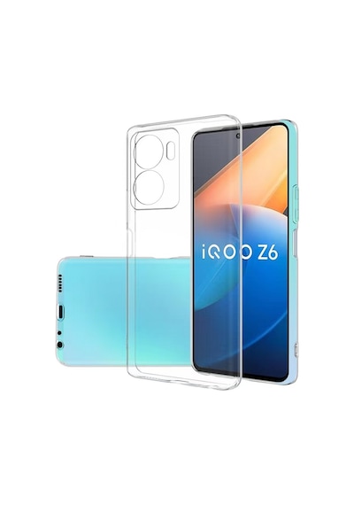 Zore Vivo Y16 Kılıf Omsy Süper Silikon Kapak - Renksiz