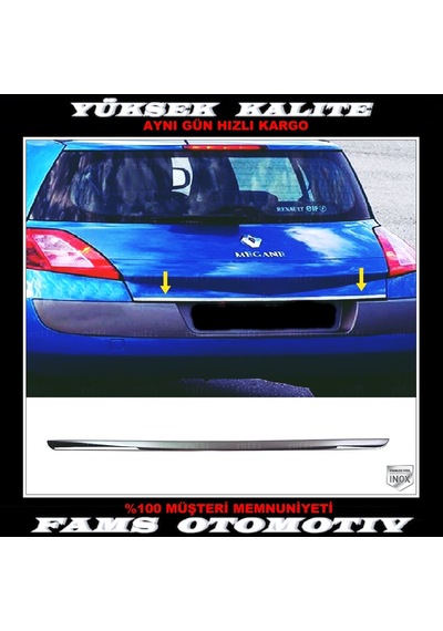 Renault Megane 2 Hb Bagaj Alt Çıta 2002-2009 Arası P.Çelik