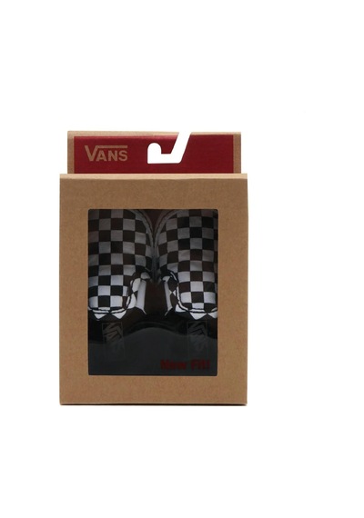 Vans In Slip-on V Crib Siyah Bebek Spor Ayakkabı Checker Black/true White