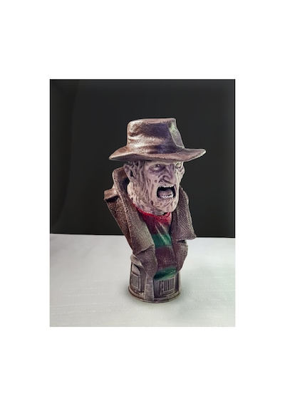 Eselya3d Freddy Krueger Büst Figür/ Elm Sokağında Kabus /korku/ Biblo/dekor/15cm-fanart
