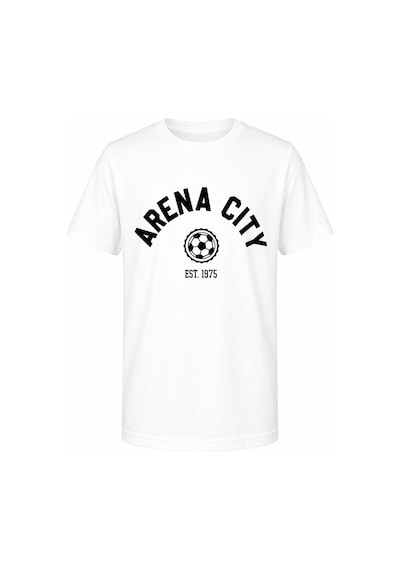 Trender Arena City Baskı Beyaz Erkek Çocuk T-shirt 8036